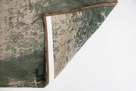 Louis De Poortere vloerkleed, Mad Men Dark Pine 8723, Cracks design