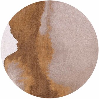 Louis De Poortere vloerkleed, Meditation Chestnut 9326, Lagoon design
