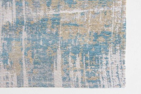 Louis De Poortere vloerkleed, Atlantic Long Island Blue 8718, Streaks design