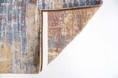Louis De Poortere vloerkleed, Atlantic Montauk Multi 8714, Streaks design