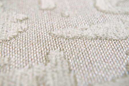 Louis De Poortere vloerkleed, Structures Dry Beige 9197, Baobab design