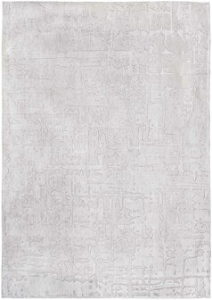 Louis De Poortere vloerkleed, Structures Tsingy Oyster 9198, Baobab design