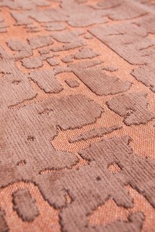Louis De Poortere vloerkleed, Structures Za Copper 9199, Baobab design