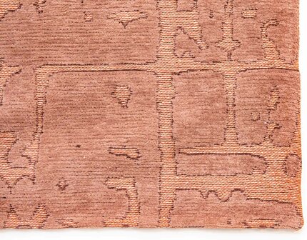 Louis De Poortere vloerkleed, Structures Za Copper 9199, Baobab design