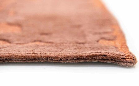 Louis De Poortere vloerkleed, Structures Za Copper 9199, Baobab design