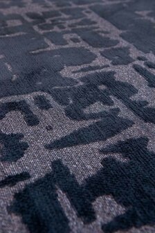 Louis De Poortere vloerkleed, Structures Black Water 9200, Baobab design