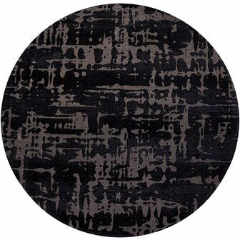 Louis De Poortere vloerkleed, Structures Black Water 9200, Baobab design
