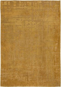 Louis De Poortere vloerkleed, Structures Madagascar Gold 9201, Baobab design