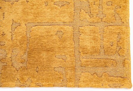 Louis De Poortere vloerkleed, Structures Madagascar Gold 9201, Baobab design