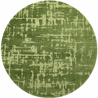 Louis De Poortere vloerkleed, Structures Perrier&rsquo;s Green 9202, Baobab design