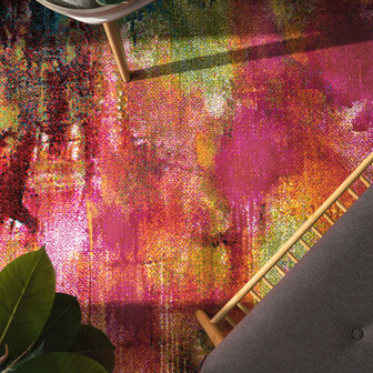 Multicolor vloerkleed BERLIJN 754