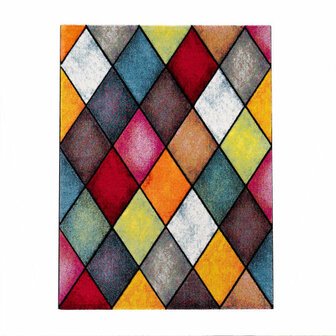 Multicolor vloerkleed PICASSO 764