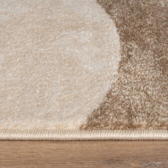 Modern karpet of vloerkleed BRUSSEL 216 kleur beige