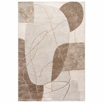 Modern karpet of vloerkleed BRUSSEL 217 kleur beige