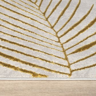 Modern karpet of vloerkleed BRUSSEL 218 kleur goud