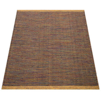 Wollen karpet of vloerkleed FRANSICO 300 kleur multicolor