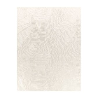 Effen creme karpet of vloerkleed SKY 525