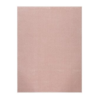 Kortpolig effen vloerkleed PORTUGAL 890 kleur rose