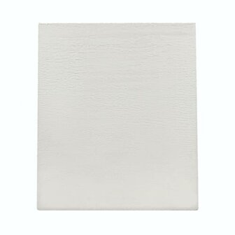 Hoogpolig effen soft vloerkleed SOFTY 780 kleur creme