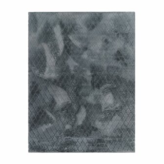 Hoogpolig soft vloerkleed ANDRES 742 kleur antraciet