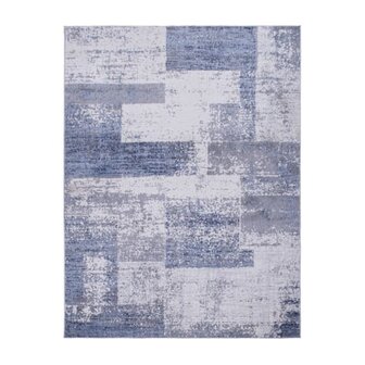Design vloerkleed BREMEN 873 kleur blauw