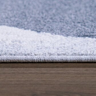 Design vloerkleed BREMEN 874 kleur blauw