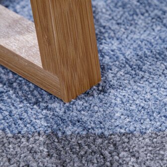 Design vloerkleed BREMEN 874 kleur blauw