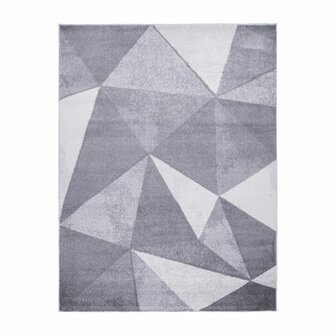 Design vloerkleed BREMEN 874 kleur grijs