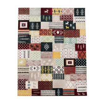 Vloerkleed of karpet NORMA 816 kleur multicolor