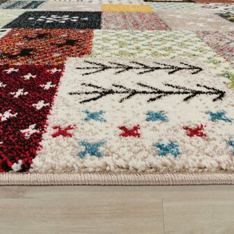 Vloerkleed of karpet NORMA 816 kleur multicolor