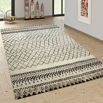 Vloerkleed of karpet NORMA 835 kleur creme
