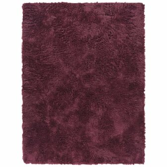 Hoogpolig vloerkleed of karpet LONDON 591 kleur lila