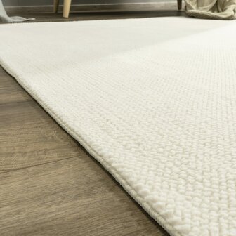 Effen creme vloerkleed of karpet AMBIANCE 521