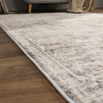 Klassiek vintage vloerkleed of karpet SPECTRUM kleur beige 461