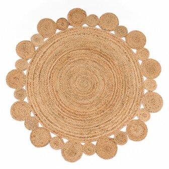 Jute vloerkleed of karpet BOSTON kleur natur 592