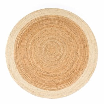 Jute vloerkleed of karpet BOSTON kleur ivoor 594