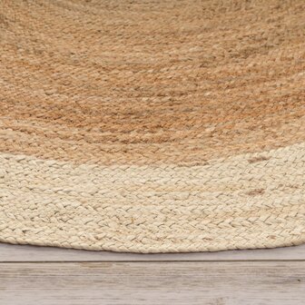 Jute vloerkleed of karpet BOSTON kleur ivoor 594