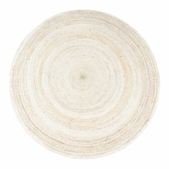 Jute vloerkleed of karpet BOSTON kleur wit 595