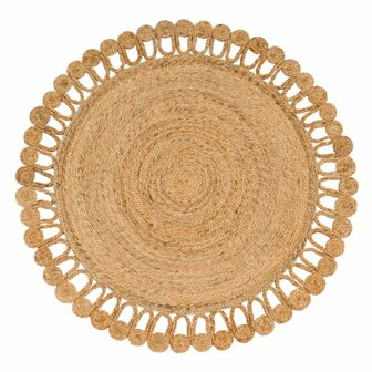 Jute vloerkleed of karpet BOSTON kleur natur 597