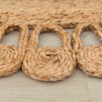 Jute vloerkleed of karpet BOSTON kleur natur 597