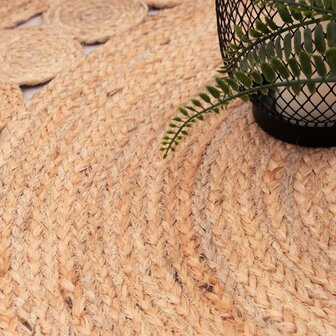 Jute vloerkleed of karpet BOSTON kleur natur 593