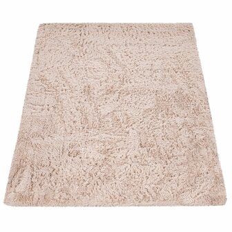 Hoogpolig vloerkleed of karpet LONDON 591 kleur creme