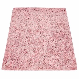 Hoogpolig vloerkleed of karpet LONDON 591 kleur rose
