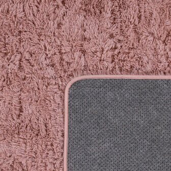 Hoogpolig vloerkleed of karpet LONDON 591 kleur rood