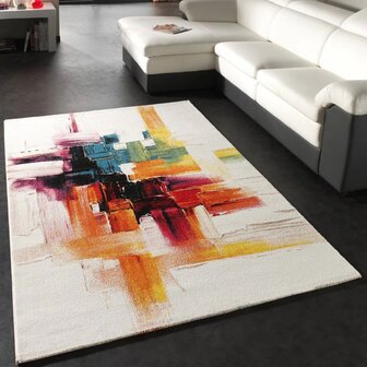 Multicolor vloerkleed BERLIJN 752