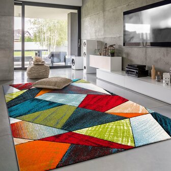 Multicolor vloerkleed PICASSO 767