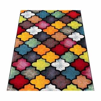 Multicolor vloerkleed PICASSO 765
