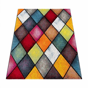 Multicolor vloerkleed PICASSO 764