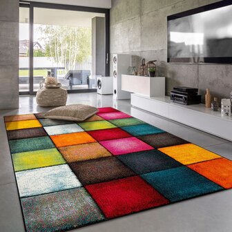 Multicolor vloerkleed PICASSO 763