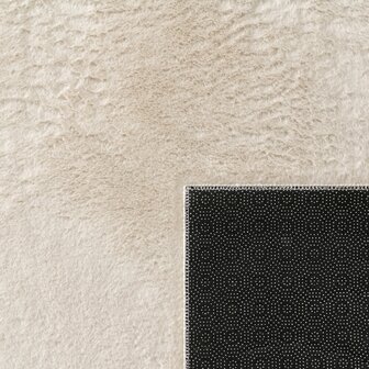 Uni creme vloerkleed COMFY 380